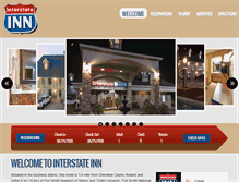 Tablet Screenshot of interstateinnroland.com